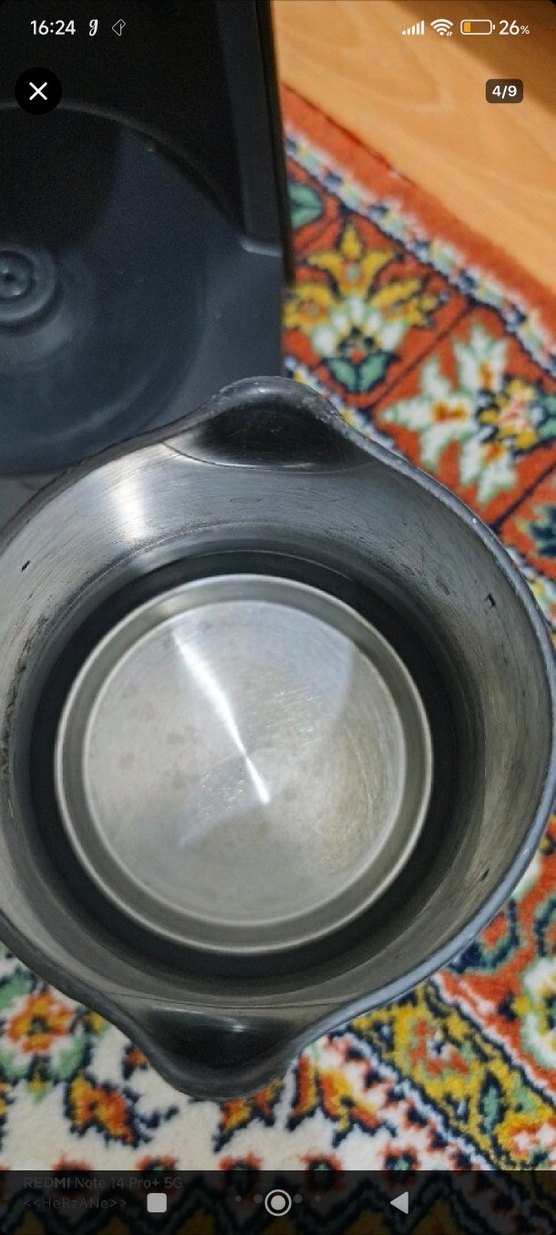 Okka Miniojet Siyah Kahve Makinesi - Görsel 4