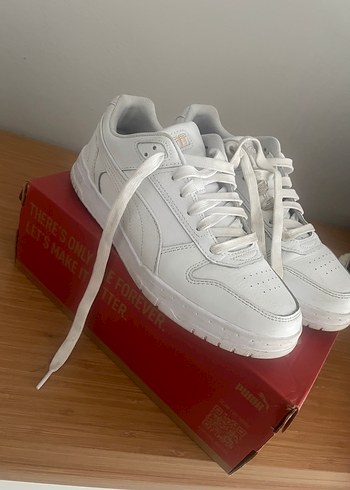 Puma Beyaz Dusuk Bilekli Sneaker