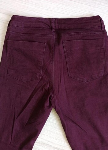 Diğer Bordo lycralı pantolon