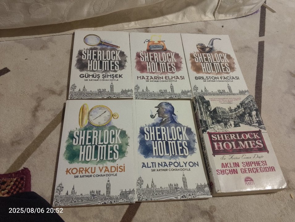 Sherlock Holmes Dedektif Romanları Seti - Görsel 2