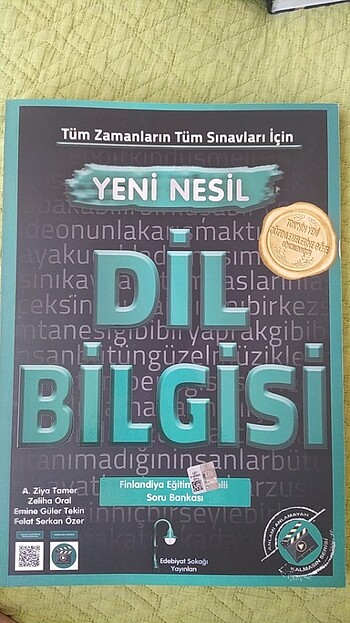 Edebiyat Sokağı Türkçe Dil Bilgisi Soru Bankası 