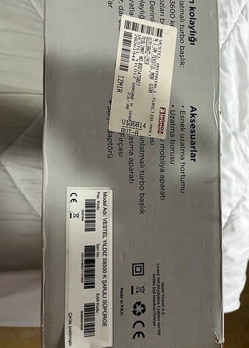 Vestel Vestel Kırmızı Kablosuz Dikey Elektrikli Süpürge