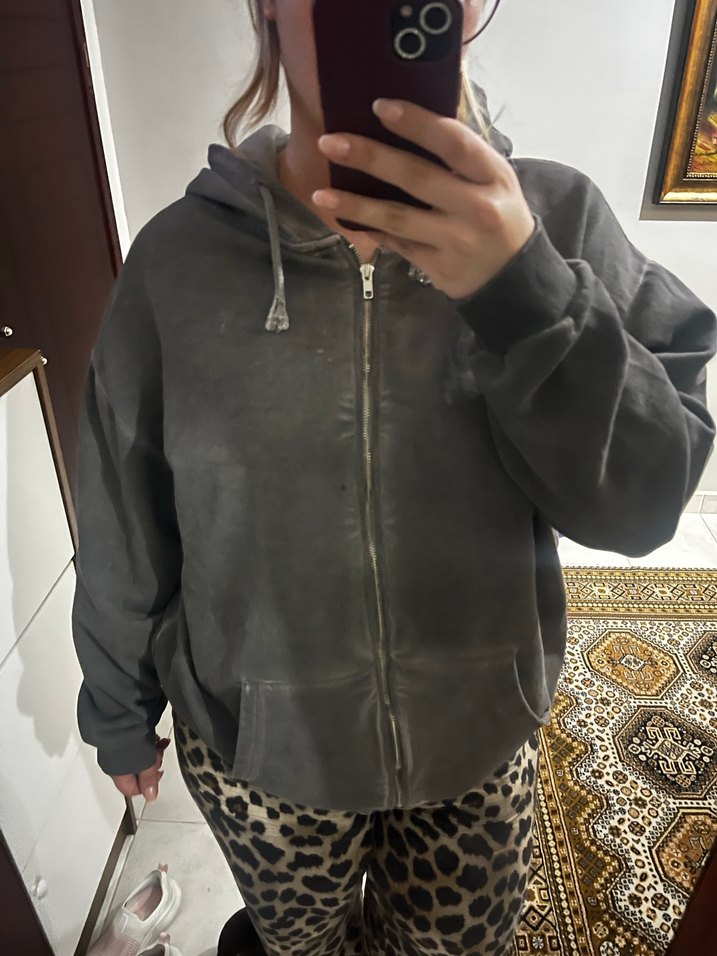 Oversıze hırka - Görsel 4