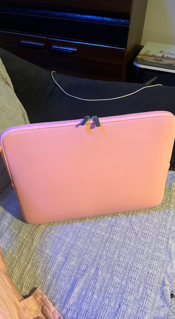 Pembe laptop veya ipad taşıma kılıfı - Görsel 4