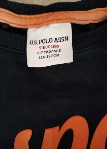 6 Yaş Beden lacivert Renk U.S.P.A- sweatshirt 6-7