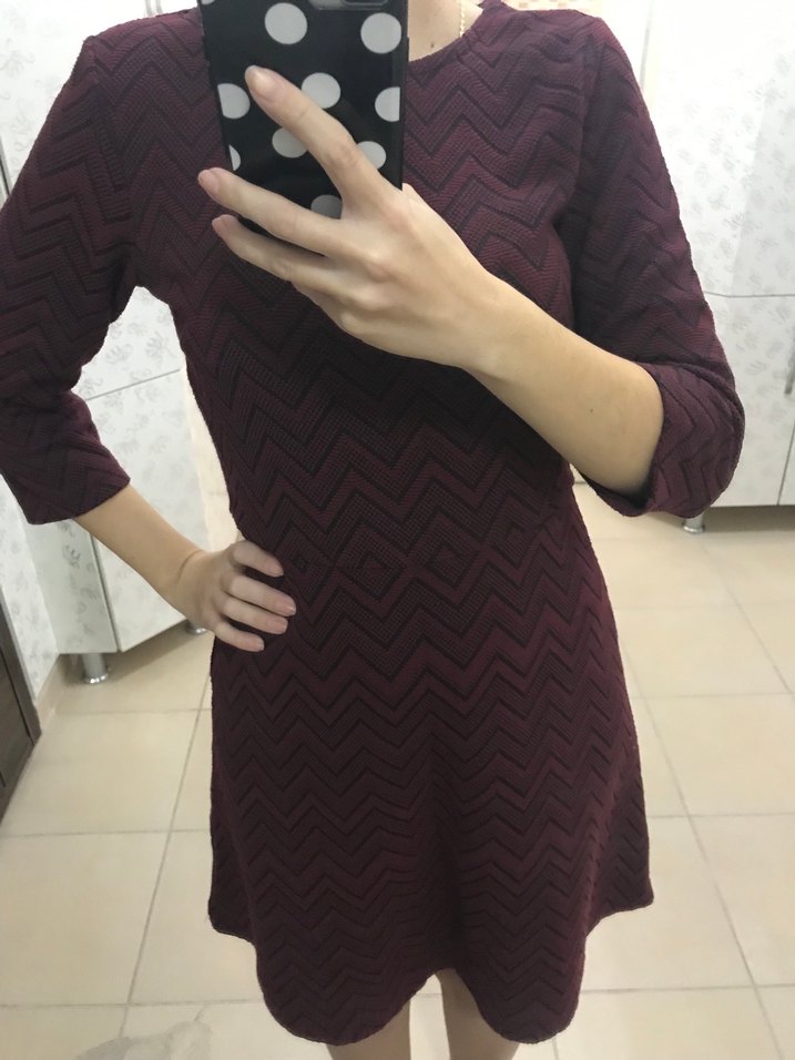 Siyah mini Gotik Yaka Detaylı Elbise - Görsel 4