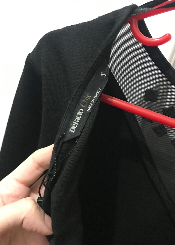 Siyah elbise - Görsel 4