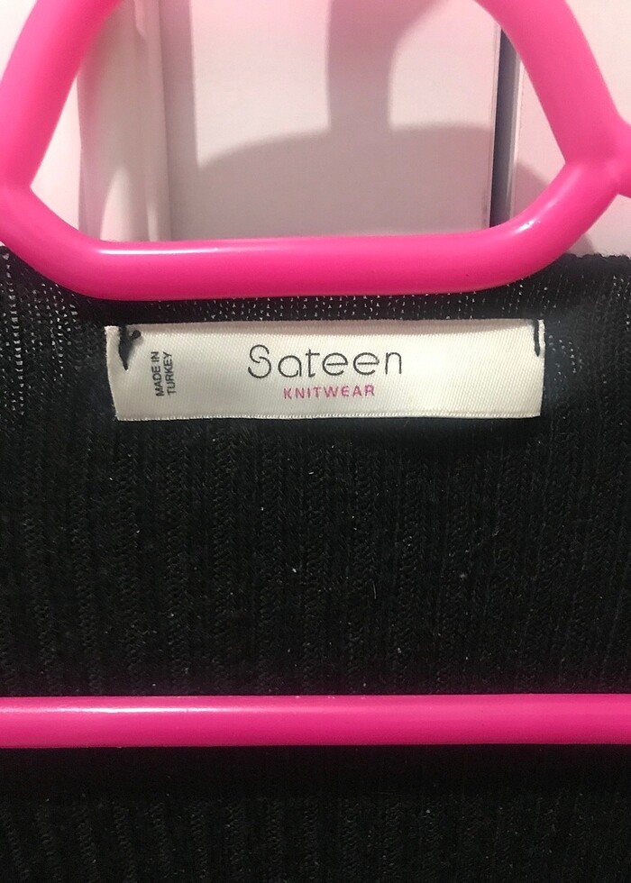 Siyah kazak - Görsel 4