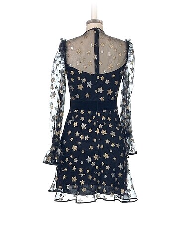 universal Beden Vintage Love Kısa Elbise %70 İndirimli.