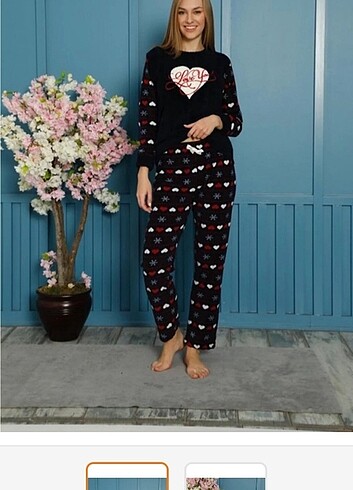 Kadın polar pijama takımı 