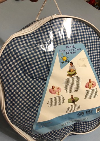 Mavi Desenli Hamile ve Emzirme Yastığı - Görsel 3