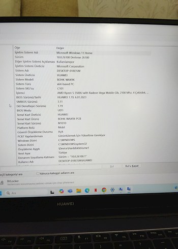 Huawei Matebook D14 Dizüstü Bilgisayar - Görsel 7