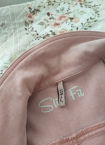 s Beden Ltb toz pembe rengi kot ceket