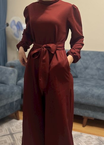 Kadın kiremit renk seyyar Kuşaklı Uzun Tulum - Görsel 6