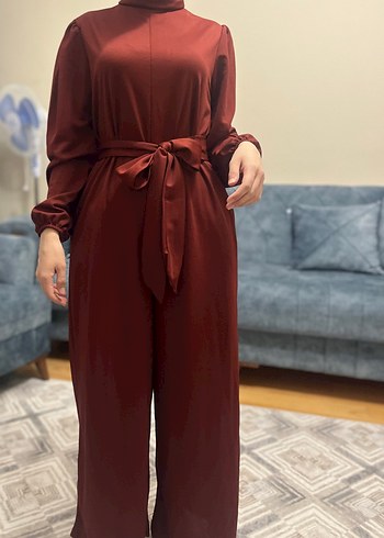 Kadın kiremit renk seyyar Kuşaklı Uzun Tulum - Görsel 8