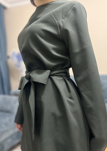 Seyyar Kemerli Uzun Kollu Kadın Takım - Görsel 5