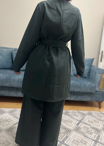 Seyyar Kemerli Uzun Kollu Kadın Takım - Görsel 6