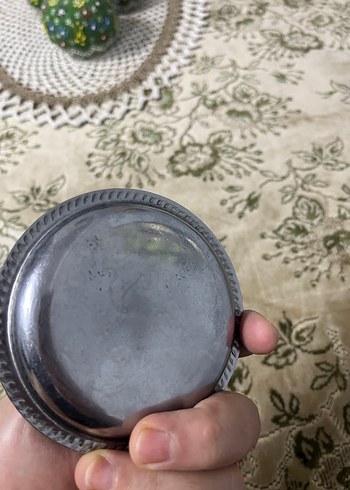  Beden Vintage Parlak Beyaz Tabak 6 adet