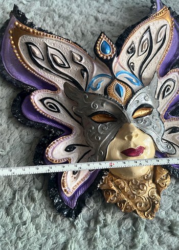 Kelebek Desenli Kadın Maskesi - Görsel 3