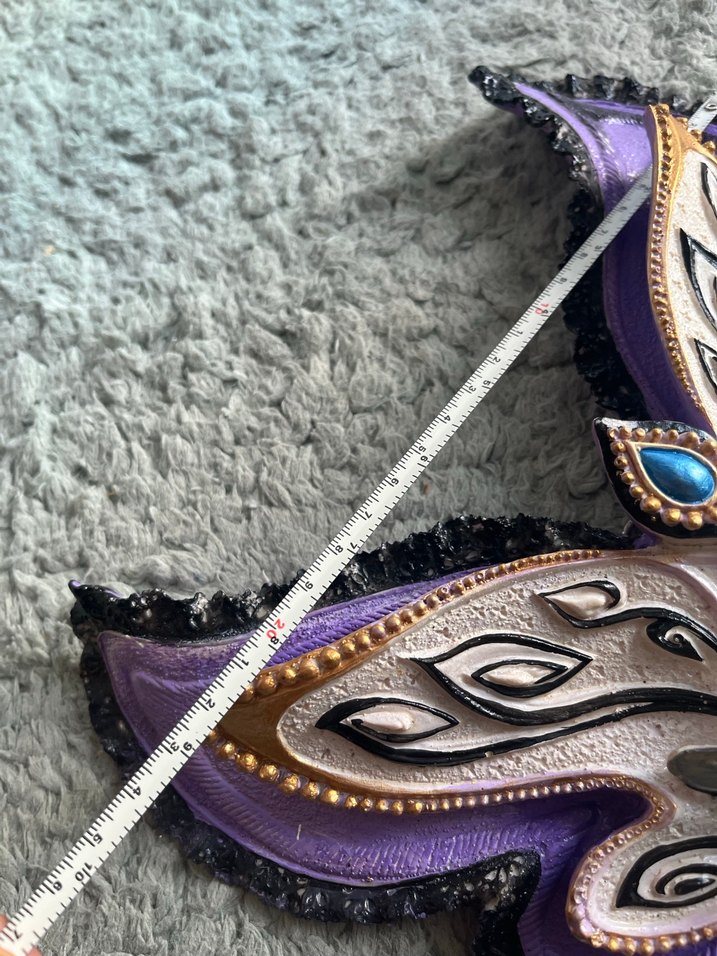 Kelebek Desenli Kadın Maskesi - Görsel 5