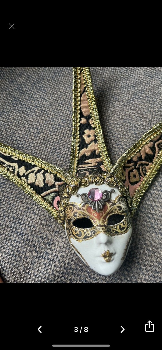 Kadınlar için Dekoratif Maskele 1 adet fiyatı - Görsel 3