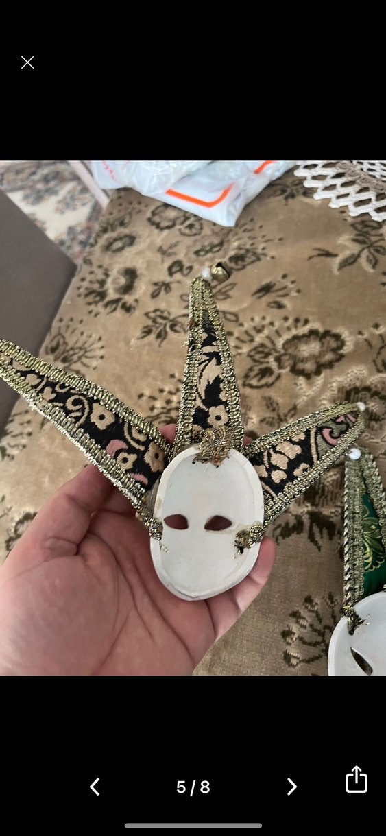 Kadınlar için Dekoratif Maskele 1 adet fiyatı - Görsel 5