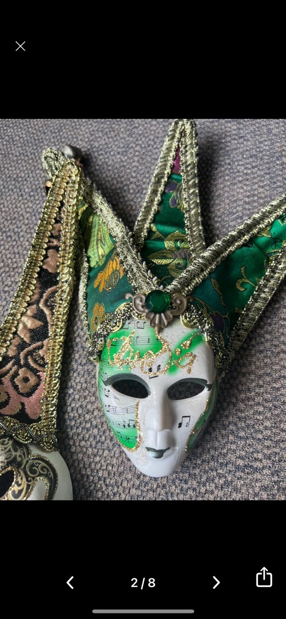 Kadınlar için Dekoratif Maskele 1 adet fiyatı - Görsel 2