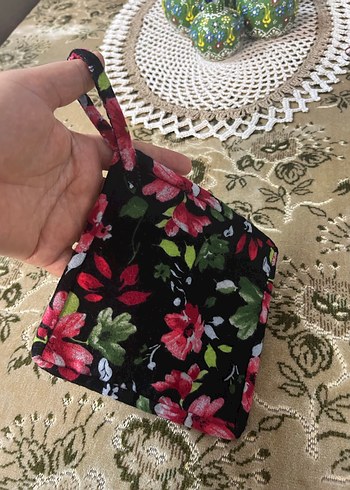 Pazen kumaştan yapılmış tencere tutacağı - Görsel 3