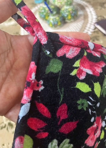 Pazen kumaştan yapılmış tencere tutacağı - Görsel 4