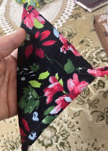 Pazen kumaştan yapılmış tencere tutacağı - Görsel 5