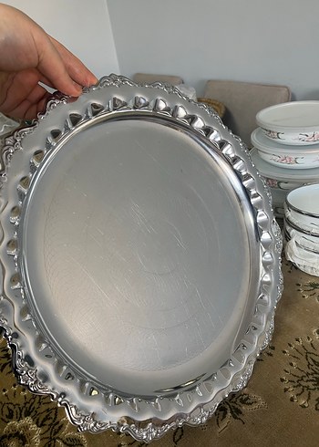 Ar yıldız tepsi tabak - Görsel 10