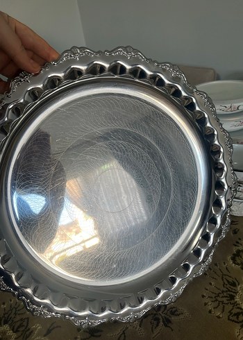 Ar yıldız tepsi tabak - Görsel 6