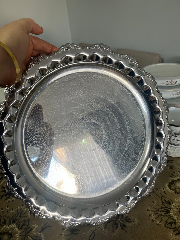 Ar yıldız tepsi tabak - Görsel 4