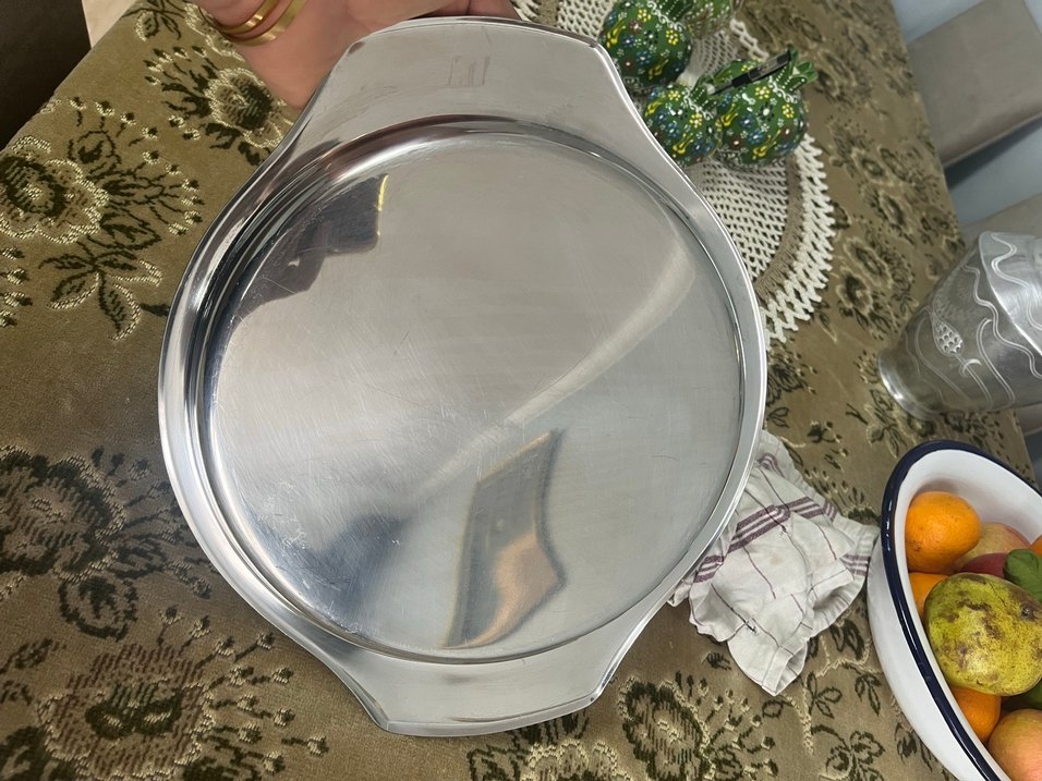 BMS marka çelik sunum tabağı - Görsel 4