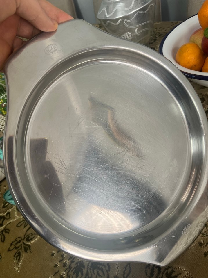 BMS marka çelik sunum tabağı - Görsel 2