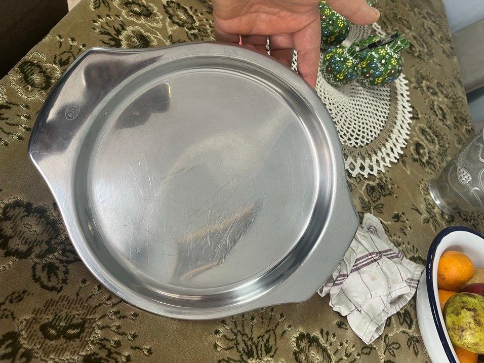 BMS marka çelik sunum tabağı - Görsel 5