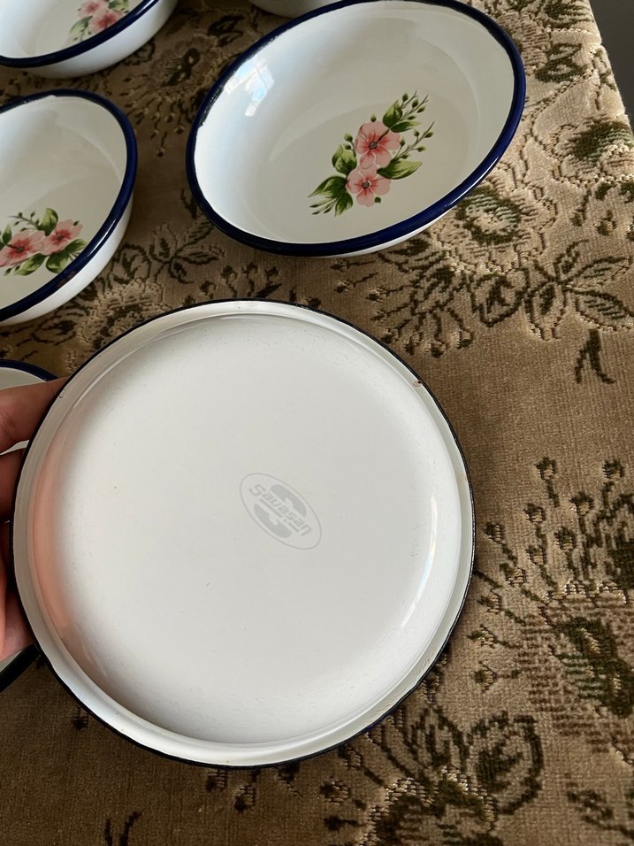 Eskilerden savaşan marka emaye tabaklar - Görsel 5