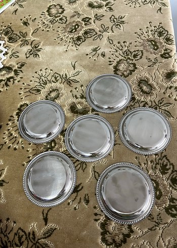 Sıfır şekerlik ve 6 adet çay tabağı - Görsel 9