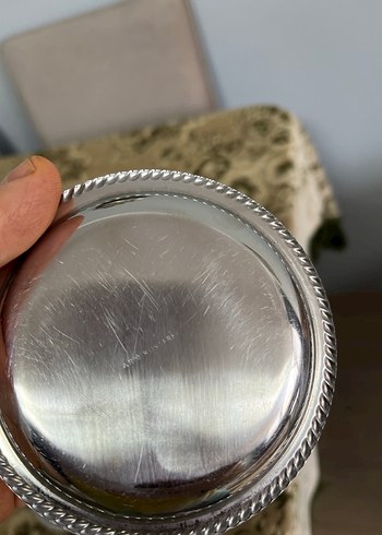 Sıfır şekerlik ve 6 adet çay tabağı - Görsel 5