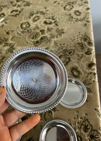 Sıfır şekerlik ve 6 adet çay tabağı - Görsel 8