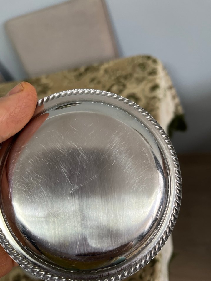 Sıfır şekerlik ve 6 adet çay tabağı - Görsel 5