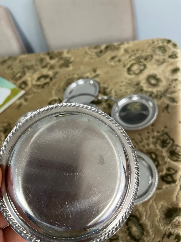 Sıfır şekerlik ve 6 adet çay tabağı - Görsel 4