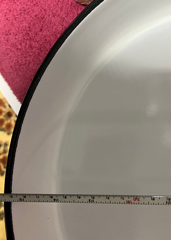 Beyaz Emaye Tabak Seti - Görsel 7