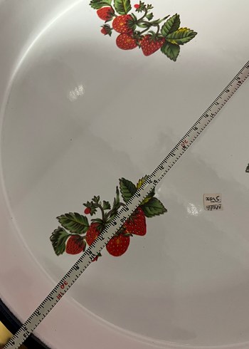 Beyaz Emaye Tabak Seti - Görsel 6