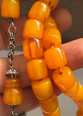 Parlak Turuncu Bohem Erkek Tesbih - Görsel 7