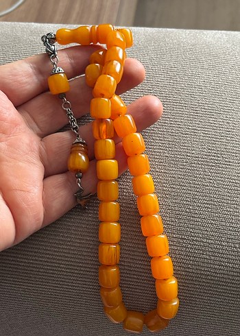 Parlak Turuncu Bohem Erkek Tesbih