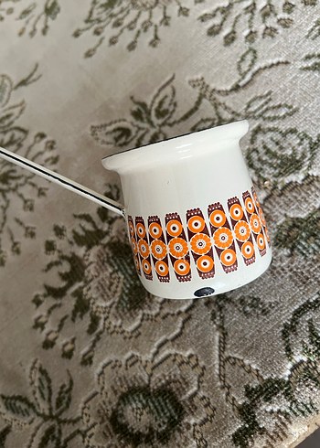 Antika ğaraoğlu emaye cezve - Görsel 6