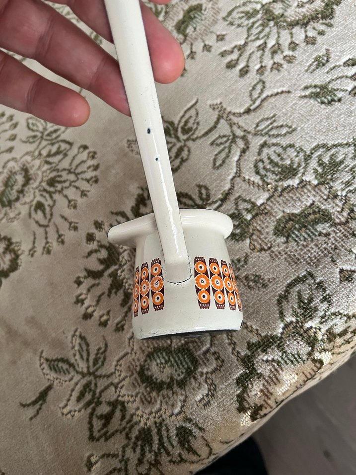 Antika ğaraoğlu emaye cezve - Görsel 3