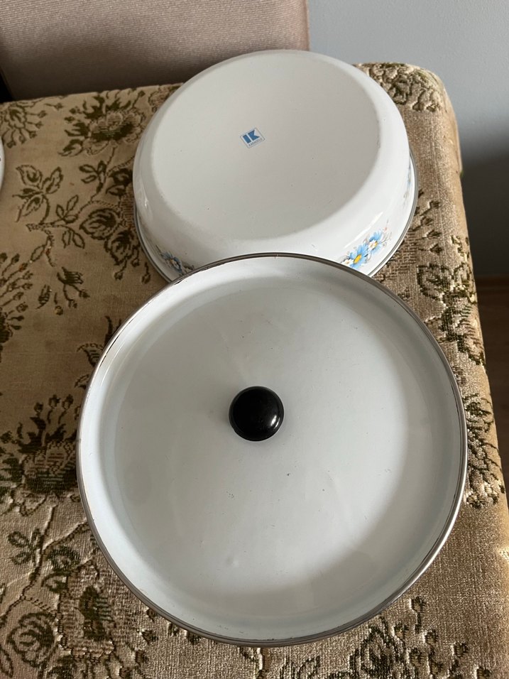 Karaoğlu ikili emaye takımı eskilerden - Görsel 3