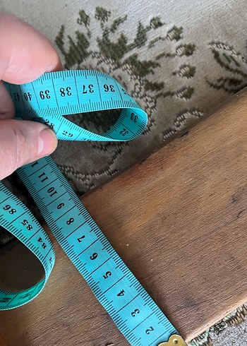 İki adet 70 lerden ahşap askı - Görsel 8